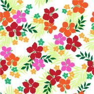 pattern of the Hibiscus N7
