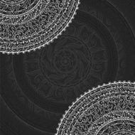 Background with abstract floral lace ornament N28