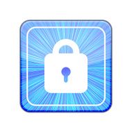 Vector version Lock icon Eps 10 illustration