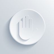 Vector light circle icon Eps10 N63