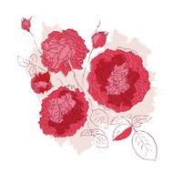 Decorative floral background N28