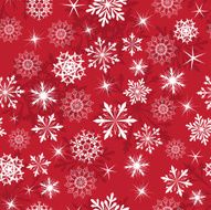 Seamless snowflake patterns N5