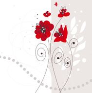 Floral background N1337