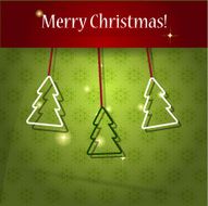Vector Merry Christmas background