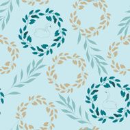 Vector seamless floral pattern N314