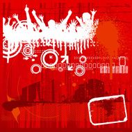 urban party poster