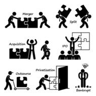 Corporate Company Business Concept Cliparts