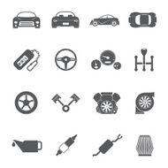 Car parts icons N3