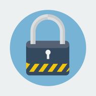 Lock flat icon N2
