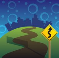 Curvy Road to Skyline