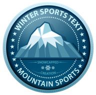 winter sports label
