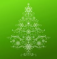 Abstract Christmas Tree N18