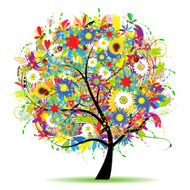 Floral tree beautiful N8