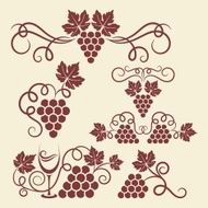 grape vine elements