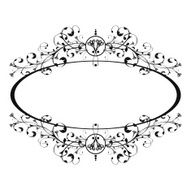 Floral ornament border N6