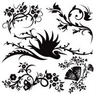 Floral Design Series Chinese style N12