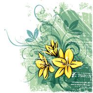 Floral background N1342