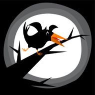 Halloween Crow N3