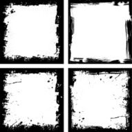 Four grunge frames N4