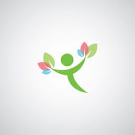 eco man symbol