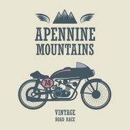 Vintage motorcycle label N8