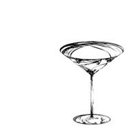 Stylized Wineglass For Fault N52