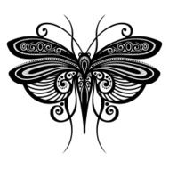Vector Beautiful Dragonfly N9