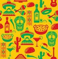 mexican seamless pattern N15