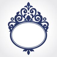 Vintage ornate frame with place for your text N8