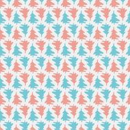 Christmas trees seamless pattern N4