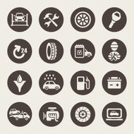 Auto Service Icons N41