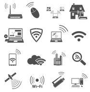 Communication web icons