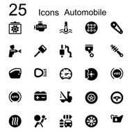 basic iconset automobile