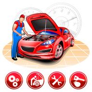 Auto mechanic at repair shop N2