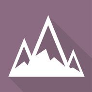 Mountains web icon N5