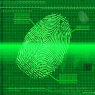 Finger print green