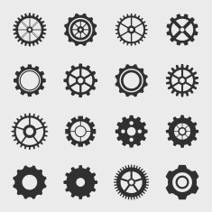 Different types of gears
