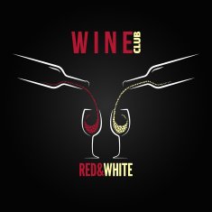 wine glass bottle concept menu
