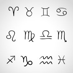 Sketch set - zodiac signs