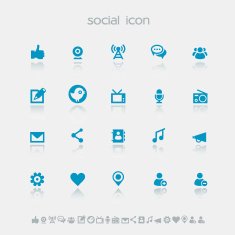 Social Network Icons N18