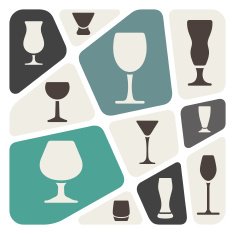 Drink glass icons N4