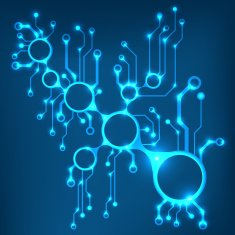 EPS10 vector circuit board background texture N37