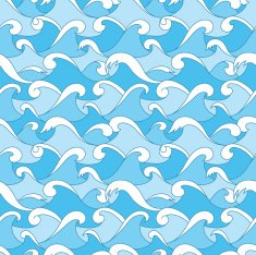 Waves seamless pattern N30