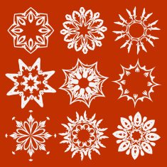 floral and ornamental elements N4