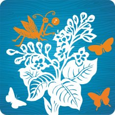 floral background illustration N19
