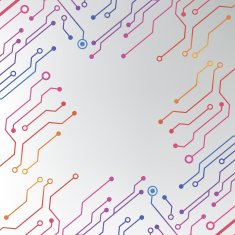 EPS10 vector circuit board background texture N38