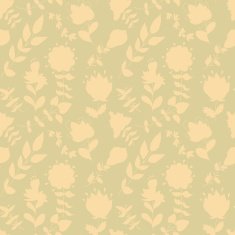 neutral floral wallpaper plant swirls and curves N9