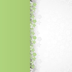 Vector card with floral pattern N2