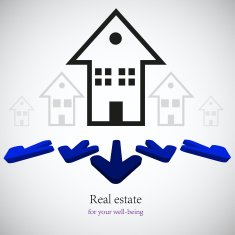 vector real estate background Eps10 N2