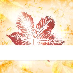 Autumn greeting card